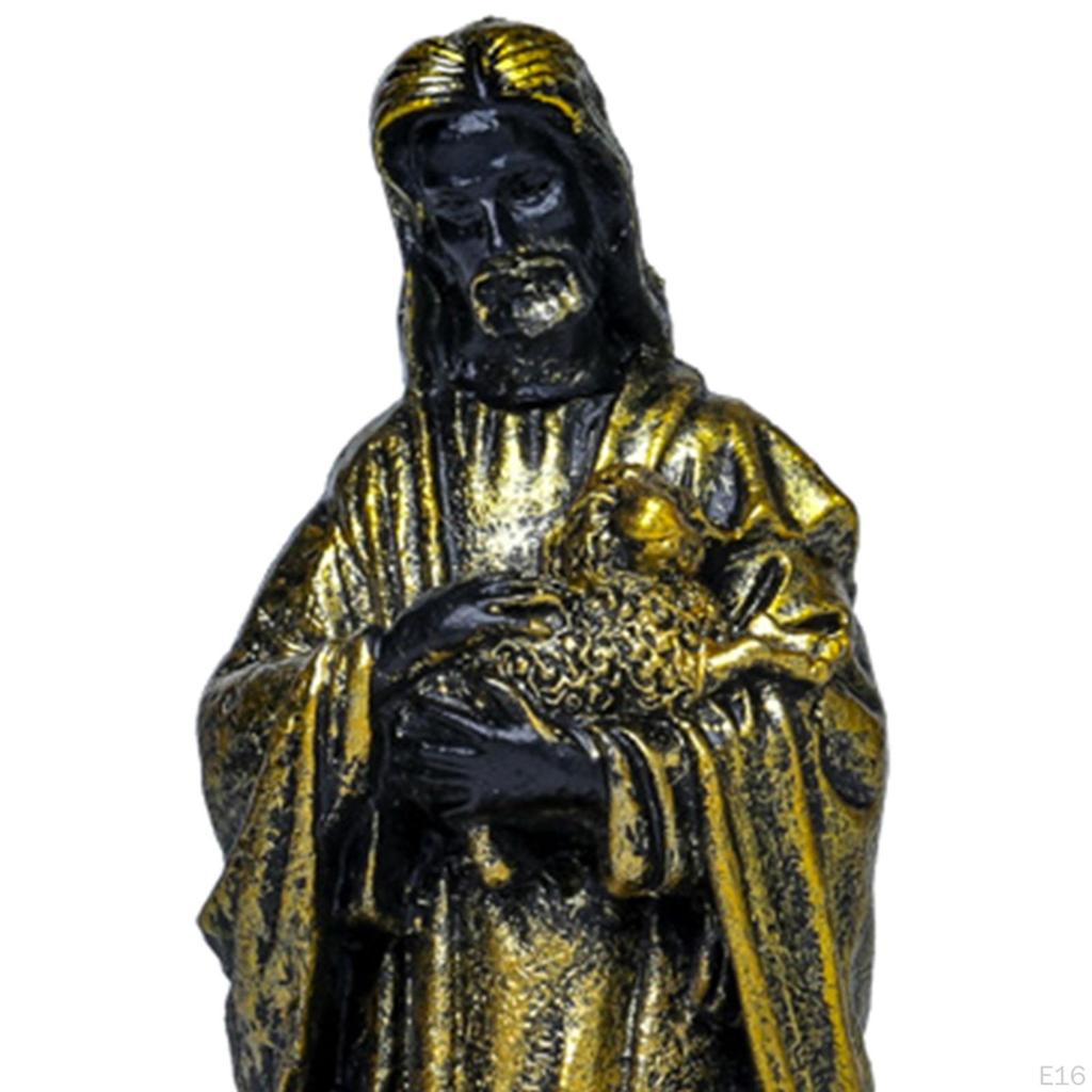 Resin Figurines, Sculpture Ornaments Modern Design, Statue for Desks, Tables, Shelves, Bedside