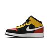 Air Jordan 1 Mid SE GS Amarillo Team Orange BQ6931-087