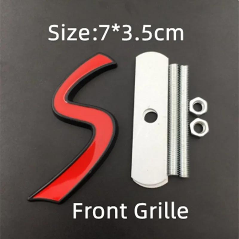 3D Metal ALL4 Car Rear Trunk Emblem Door Fender Badge For MINI Cooper JCW R60 R61 F54 F60 S D SD Countryman Paceman Stickers
