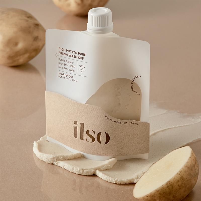 [ilso] Rice Potato Pore Fresh Wash Off 150g