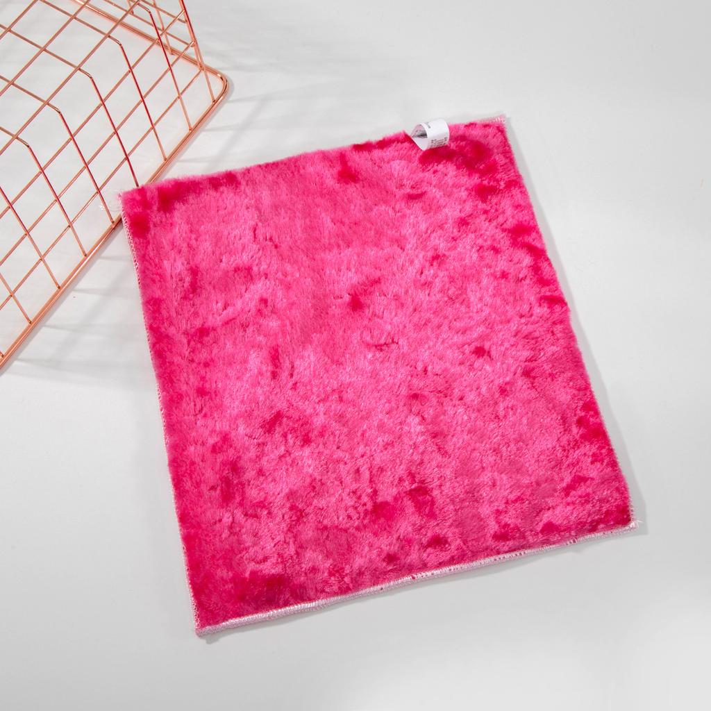 Ring green wood fiber dishwashing towels, independent packaging for kitchen use, lazy rags, scouring cloths are not easy to stain with oil dishcloths