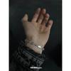 Accessible Luxury Hip Hop Full Diamond Cuban Link Chain Male Hiphop Buckle