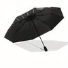 Elegant Gold Evil Eye Umbrella, Portable 3-Fold Umbrella for Men & Women, Valentine's D