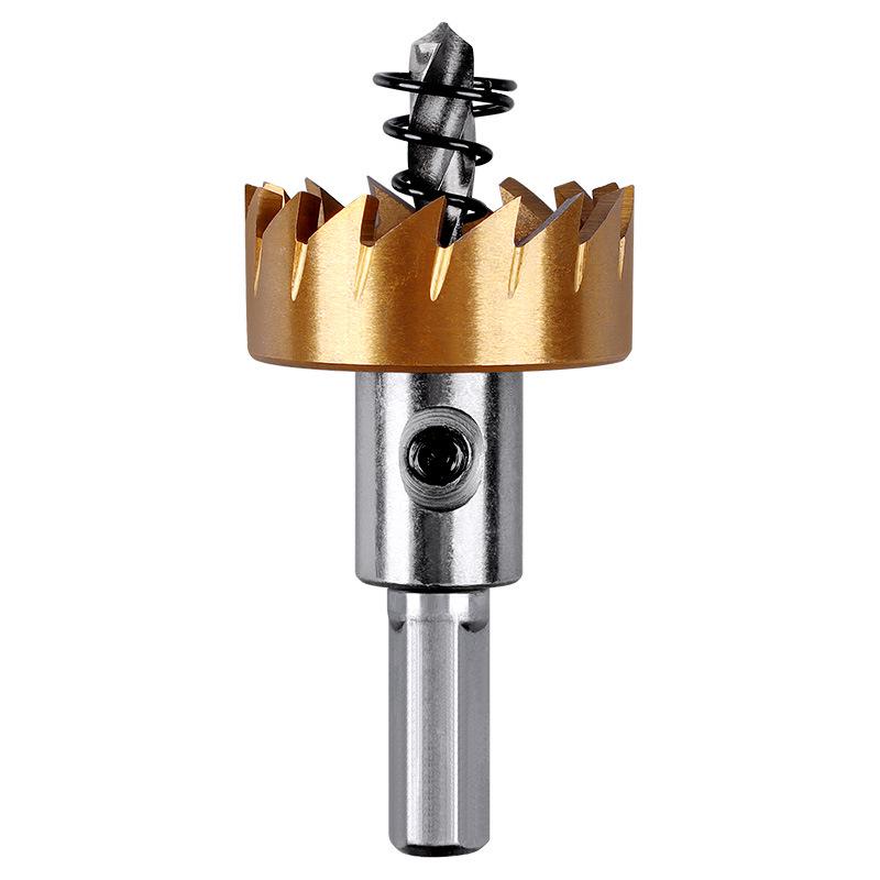 Cobalt Titanium-plated High-speed Steel Hole Saw Drill Bit for Metal and Aluminum