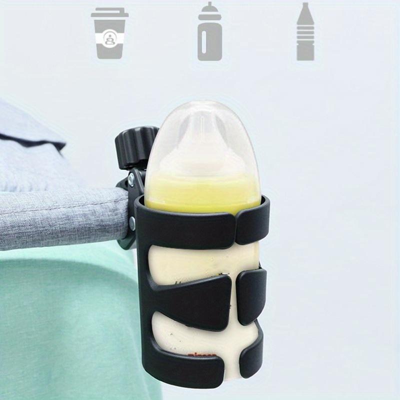 1pc Plastic Bicycle Cup Holder, Baby Stroller Accessories, Universal 360 Degree Rotating Beverage Bottle Holder
