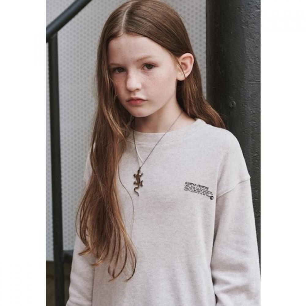 BlueTail Ivory Triangular Long Sleeve T shirT azg4Ts05iv Ivory/150
