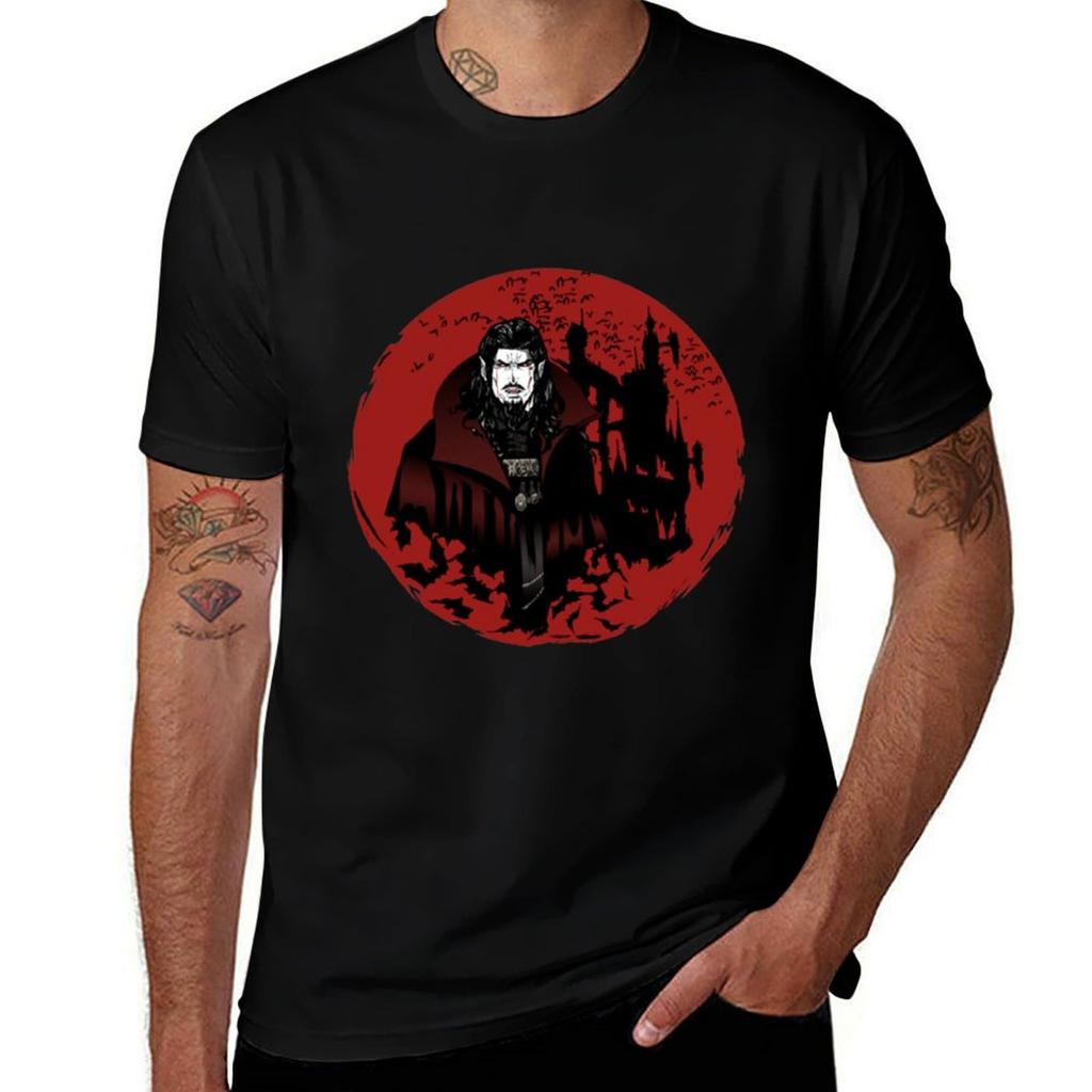 Vlad Dracula Tepes Tshirt Plus Size Loose Short Sleeve Top