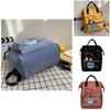 Pooh Bear Mommy Bag Printed Backpack For Mothers And Babies Large Capacity Travel Backpack