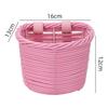 7 Styles Front Handle Carrier Retro Woven Children's Bicycle Scooter Basket Front Riding Basket