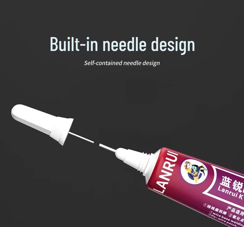 Blue Rui K9 Thixotropic Desoldering Paste for Motherboard Repair - Low Smoke, Oxygen-Free, Connector Seat Application
