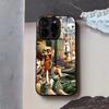Animals Italian Brainrot Phone Case For IPhone 17 Air 16 E Pro Max 15 14 13 Mini 12 Pro 11 Max Plus Black Glass Cover