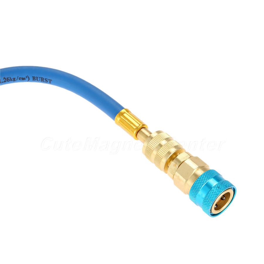 R134A 2oz A/C Oil Injector Hand Turn Pump Injection Tool for Car Home A/C System