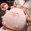 Stuffed Capybara Cartoon Hand Warmer Air Conditioning Blanket Office Backrest  Bedside