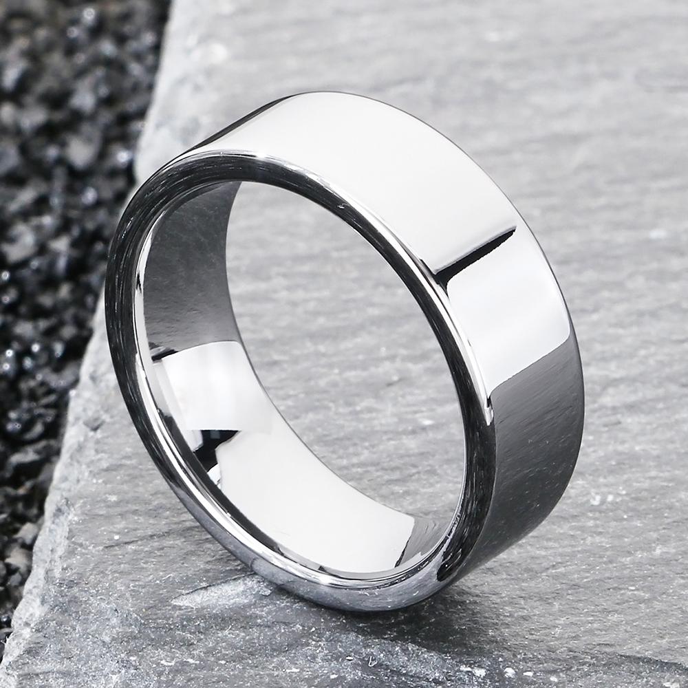 

Мужское обручальное кольцо из твердой вольфрамовой стали для женщин цвета розового золота шириной 8 мм, комфортная посадка, помолвочные ювелирные кольца для него и для нее 12 серебряный