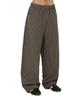 OHY O Logo Check Track Pants - Brown
