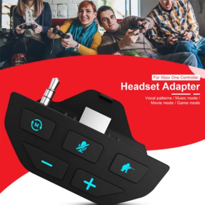 Stereo-Headset-Adapter nur für Microsoft Xbox One X/S Controller, Sound Enhancer mit 3,5-mm-Audiobuchse