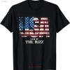 Land Of The Rizz 4th July Fourth Independence Flag T Shirt Vintage Washed Fashion Slightly Casual Comfortable Stretched Soft