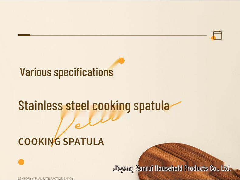 Stainless Steel Cooking and Baking Spatula: Frying, Tiramisu, Steak, Jianbing, Teppanyaki, Pancakes