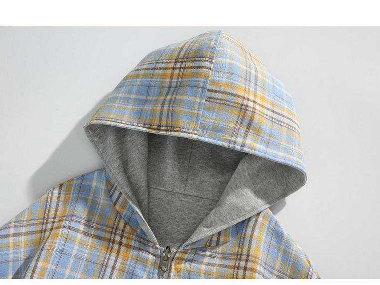 2024 Men's Double-Sided Hoodie Cardigan - Autumn/Winter Loose Fit, Plus Size, Unisex Casual Top