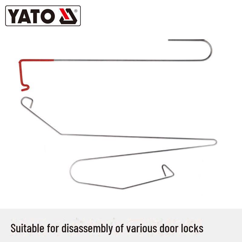 YATO Auto Door Lock & Interior Removal Hook Tool Set
