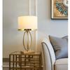 Modern Metal Pipe Shape Table Lamps Nordic Living Room Home Decor Lamp Fabric Bedroom Lamp Luminaire Home Decoration Desk Lamp