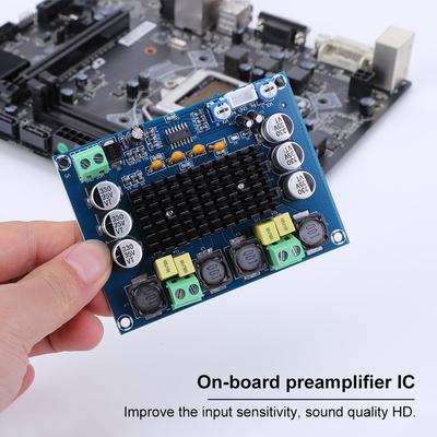 XH-M543 Stereo Sound Amplifier Module 2*120W Made In China TPA3116D2 DC 12-26V 2 Channel Electronic Components