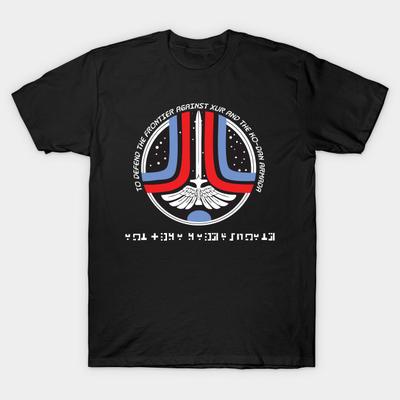 Asian Size Men Print T-shirt To Defend The Frontier Against Xur And The Ko-Dan Armada No-Cut Heat Transfer Print Cotton Tshirt