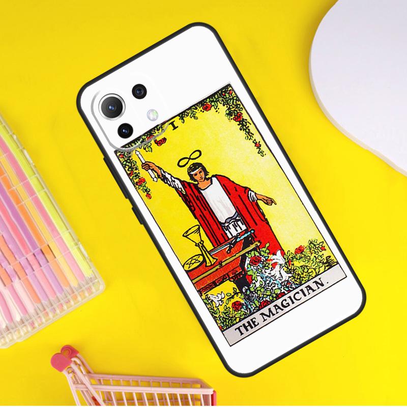 Tarot Card Astrology Sun Moon Lover Cover For Xiaomi 14 Ultra 13 11T 12T 13T 14T Pro POCO X6 X7 Pro X3 X5 F3 F5 F6 M6 Pro Case