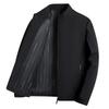 New Spring and Autumn Middle and Old Men's Jacket Stand-Up Neck Jacket-0-Year-Old Dad Loose Top Cadre Pack