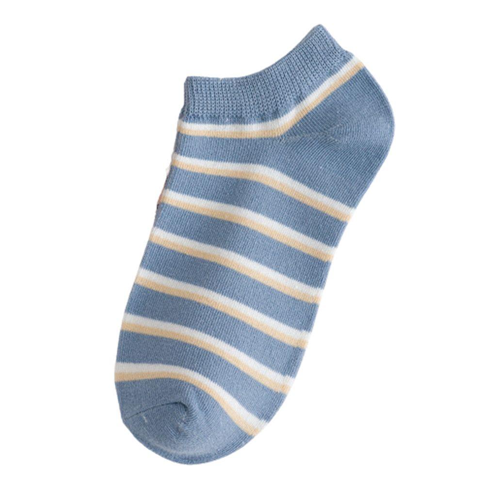 Women's Lovely Fresh Striped Plaid Socks Ankle Socks Short Socks Breathable