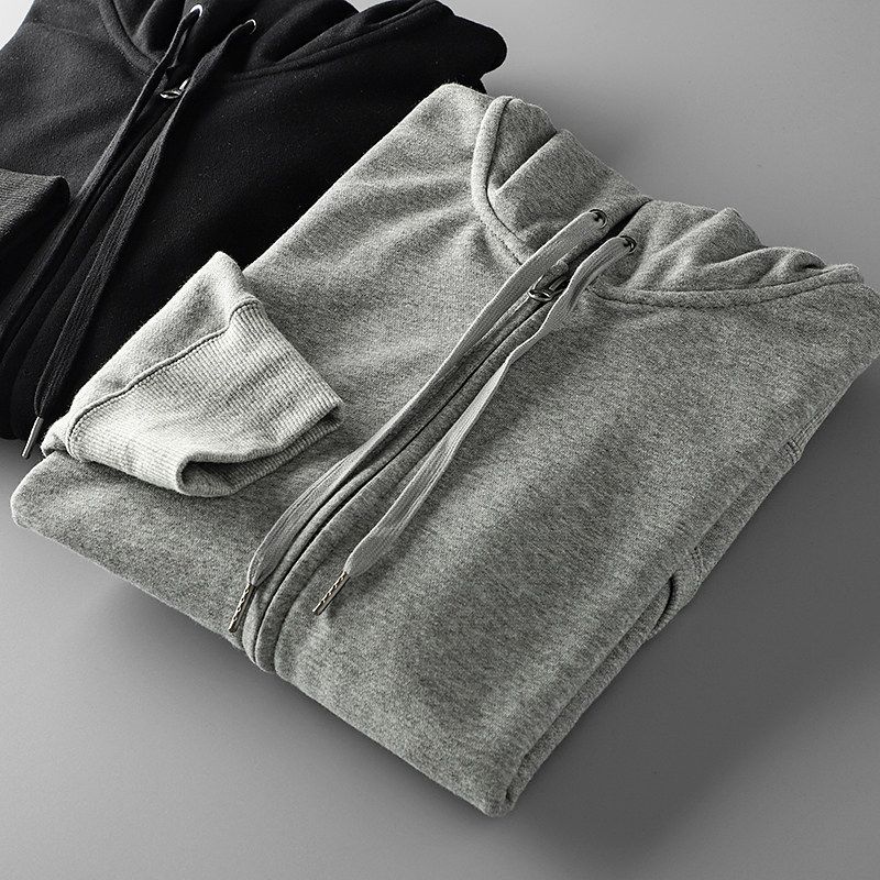 Overplus Order Cut the Tag Off Zip-up Cardigan Hoodie Men's Hood Spring and Autumn European and American Export Original Single Men's Sports Outerwear