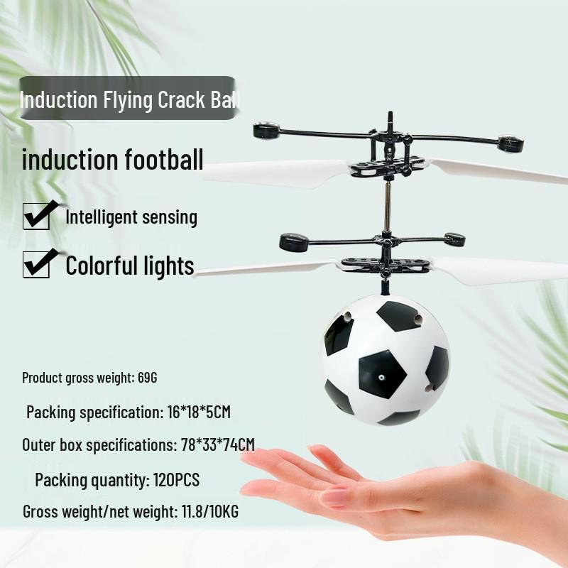 Gesture-Controlled Induction Flying Crystal Ball Boomerang Toy