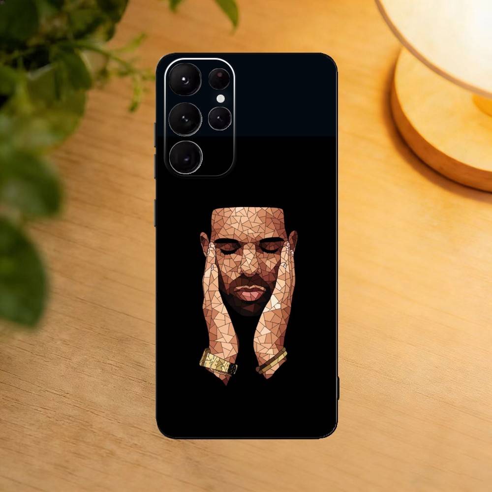 Rapper D-Drake Phone Case For Samsung S25,S24,S21,S22,S23,S30,Ultra,S20,Plus,Fe,Lite Black Shell