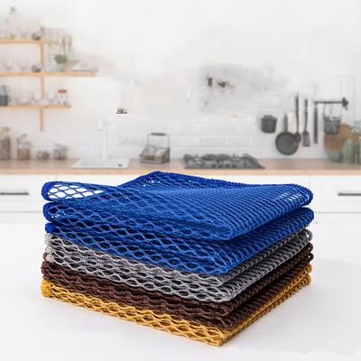Mesh Cleaning Dishcloth Is Easy To Foam Which Can Replace Steel Ball To Wash Pots and Wash Dishes Multi-purpose Mesh Rag
