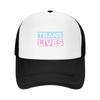 Black Trans Lives Matter Baseball Cap Hat   Golf Fashion Beach Men Luxury Brand Womens