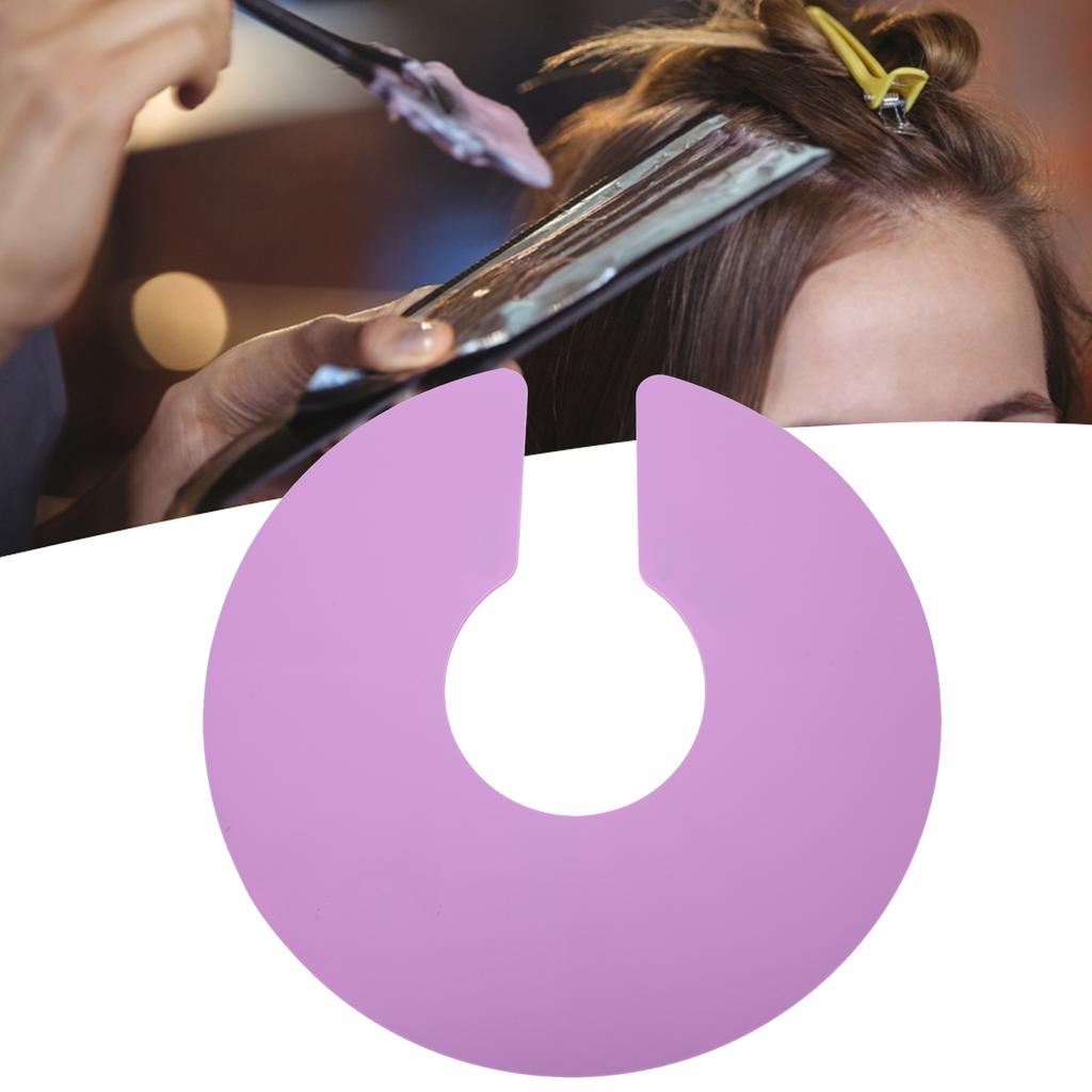 Barber Shop Silicone Hair Cutting Dyeing Cape Waterproof Hairdressing Shawl Round