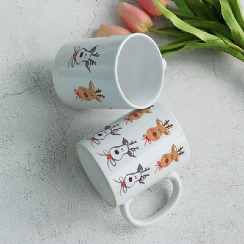 tf142-Design Mug 2p-Rudolph and White Rudolph