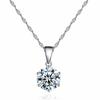 925 Silver Necklace Pendant Dolphin AAA Zircon For Women Fashion Clavicle Chain Necklaces Wedding Party Jewelry Gift