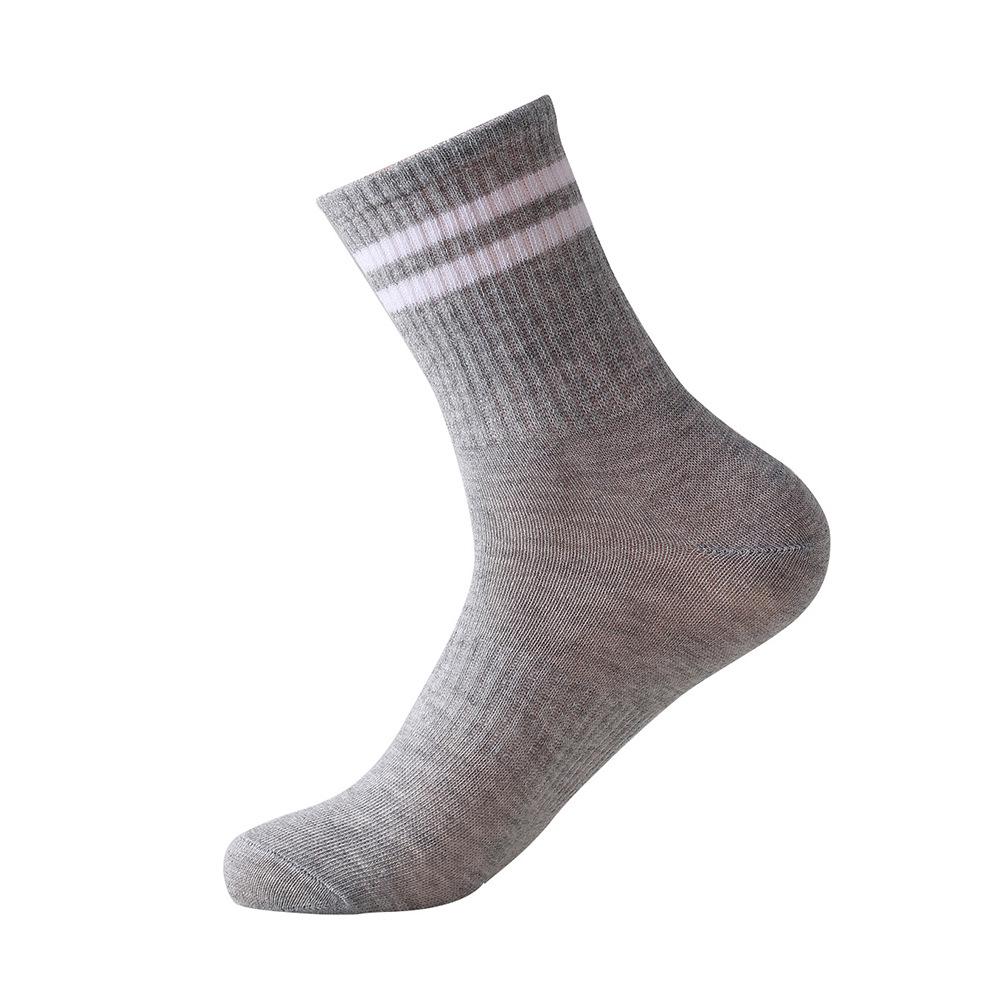 Calcetines Largos a Media Pantorrilla para Mujer - Antideslizantes Estilo Universitario para Primavera y Otoño