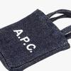 A.p.c Denim Mini Tote Keyring M63677