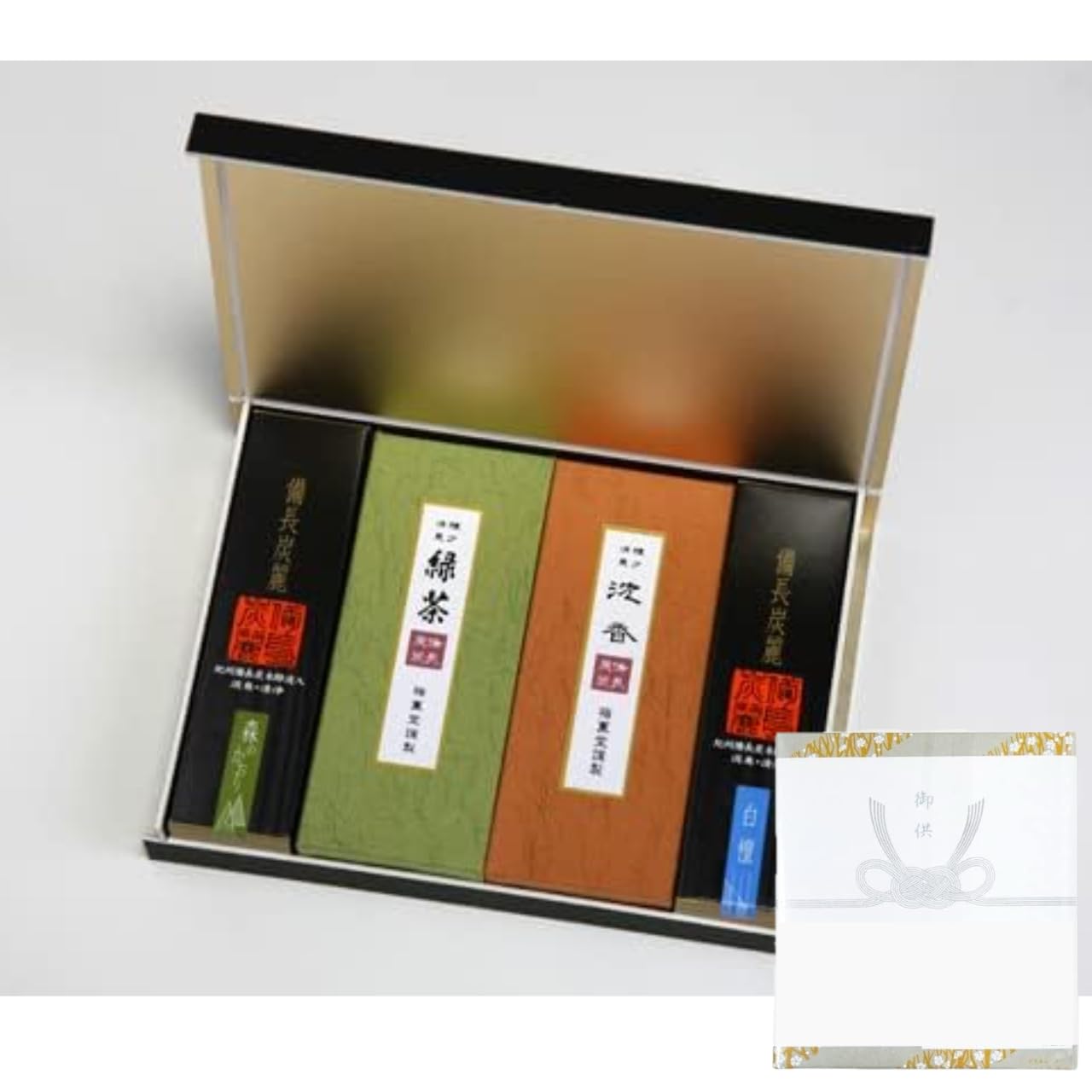 

with Lotus Umekundo Black Box Incense Set with Binchotan Rei a refreshing space with this deodorizing and purifying incense Made in Awaji Island and