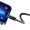 Cable for iPhone USBC Lightning Power Delivery 20W 2m Gray