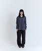 PARADIGMFILM [Ep.03] High-Neck Brushed Viscose Shirt (Charcoal)