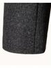 2025 Men's Wool Trench Coat - British Classic, Business Casual, Available in European and American Sizes, Elegant Long Over-the-Knee Design