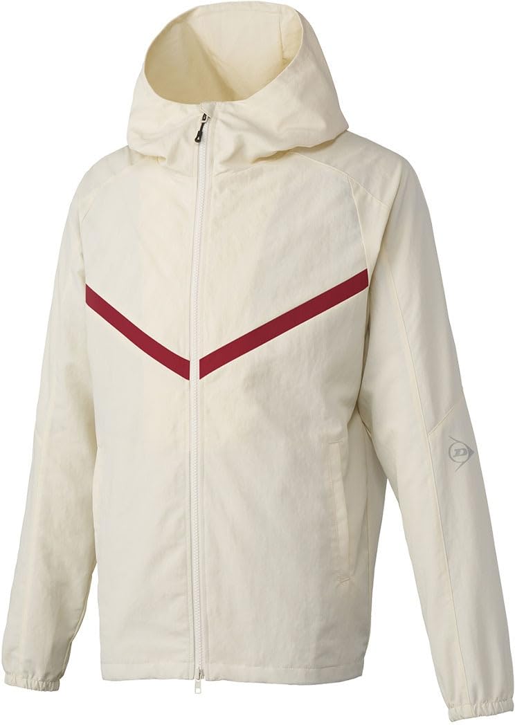 

Dunlop DAW4542 Tennis Wind Sizes Ivory XO Jacket, Unisex, Kids Available, 2025FW, - слонова кістка
