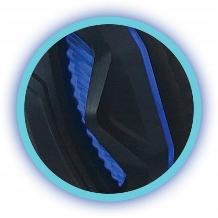 Zestaw przewodowy klawiatura + mysz + pad + słuchawki Rebeltec SHERMAN Gaming USB czarny podświetlany