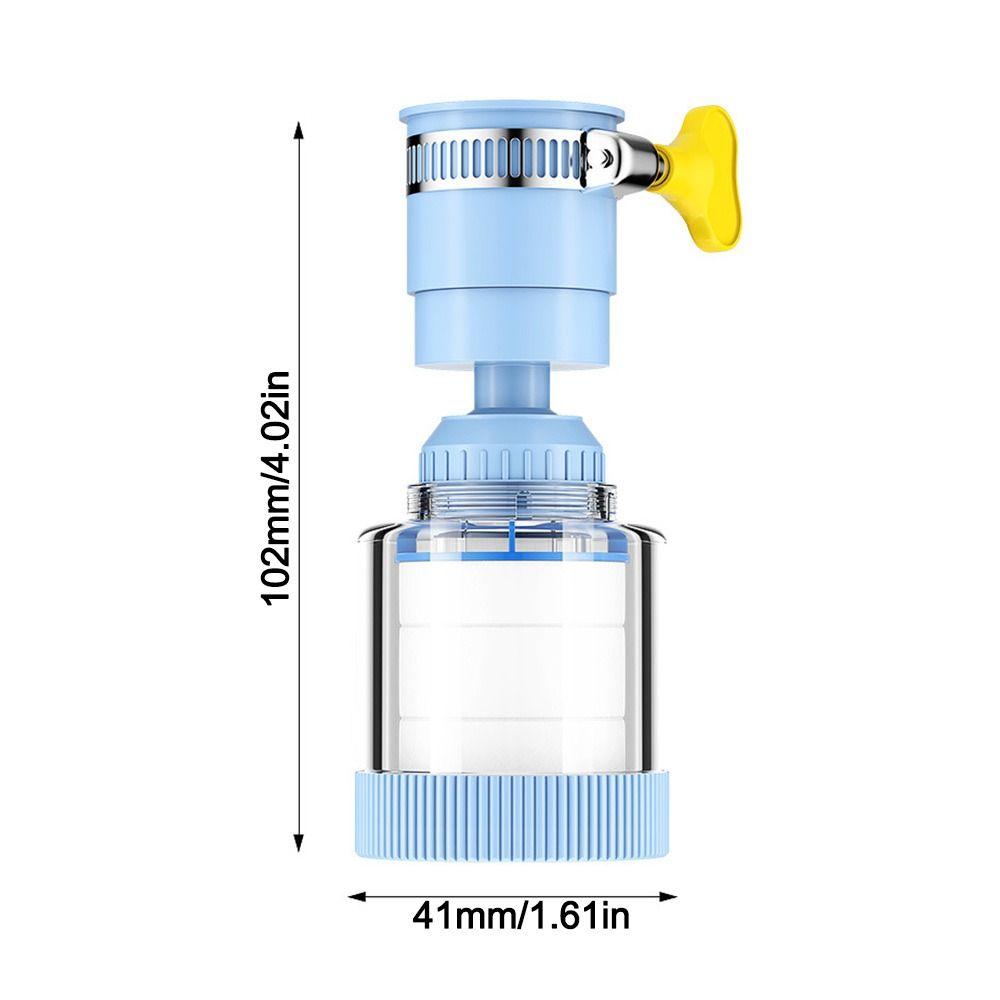 360° Rotate Kitchen Anti-Splashing Faucet Splash Proof Replaceable Filter Faucet  Kitchen Use
