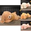 Weiches und flauschiges Kaninchen-Stofftier Niedliches Kuschel-Hasen-Kissen zum Schlafen und Verschenken