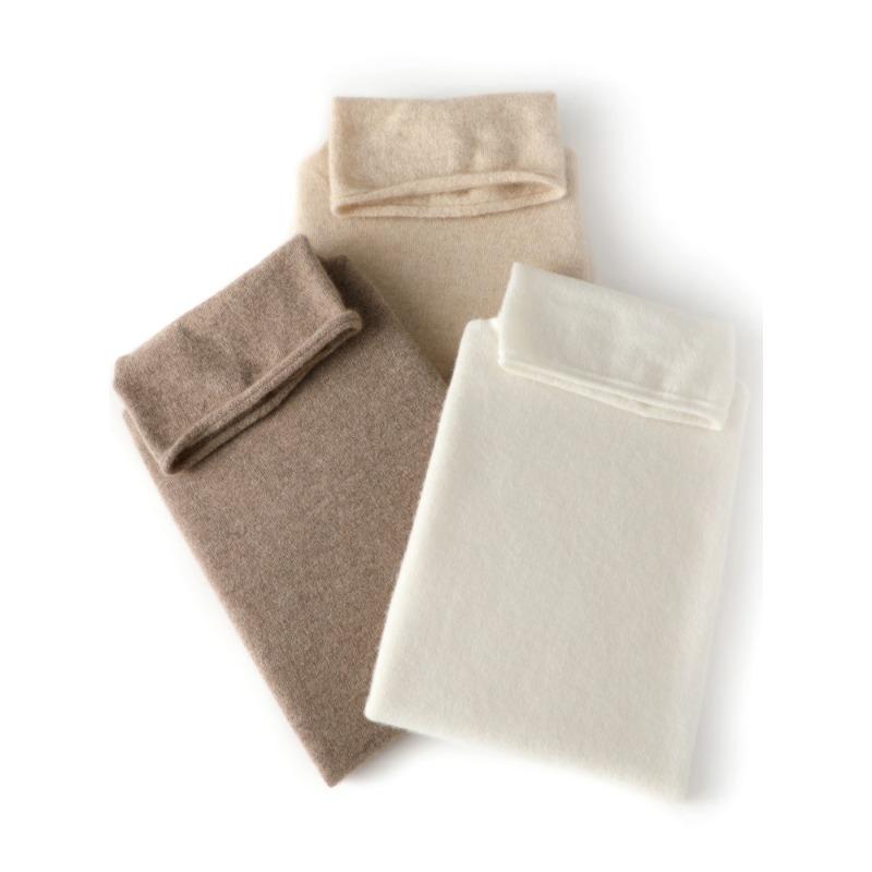 Sleeveless Pullovers Turtleneck Sweater Waistcoat Wool Knitwear Spring Autumn Winter Fashion Vest Tops