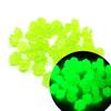 300pcs Mini Luminous Stones 14mm Fish Tanks Artificial Stone Aquarium Decoration for Indoor Outdoor Garden Yard Decor